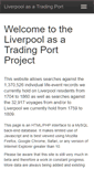 Mobile Screenshot of liverpoolmaritime.org